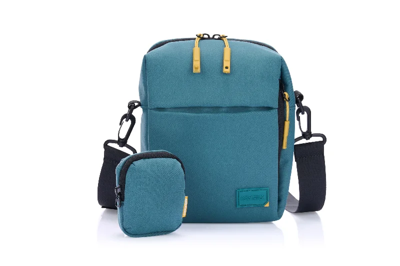 AMERICAN TOURISTER RIGEL CROSSBODY 02 TEAL