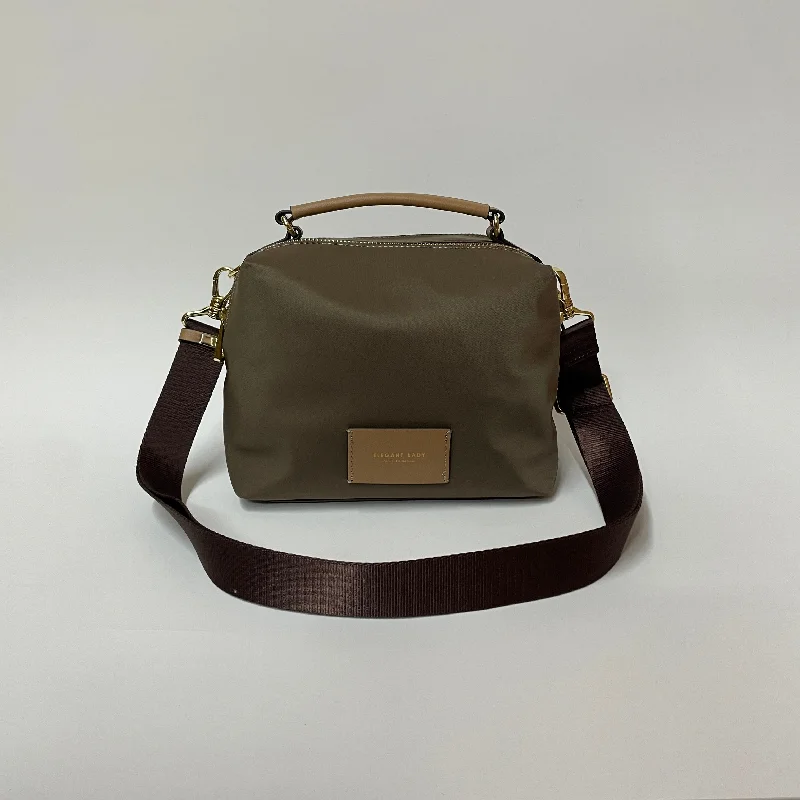 BIRLIN BIRD ELEGANT LADY CROSSBODY BAG TAUPE