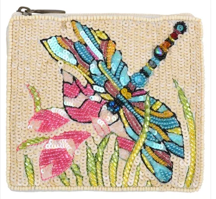 Pouch Spring Scene Dragon Fly  SHCP058