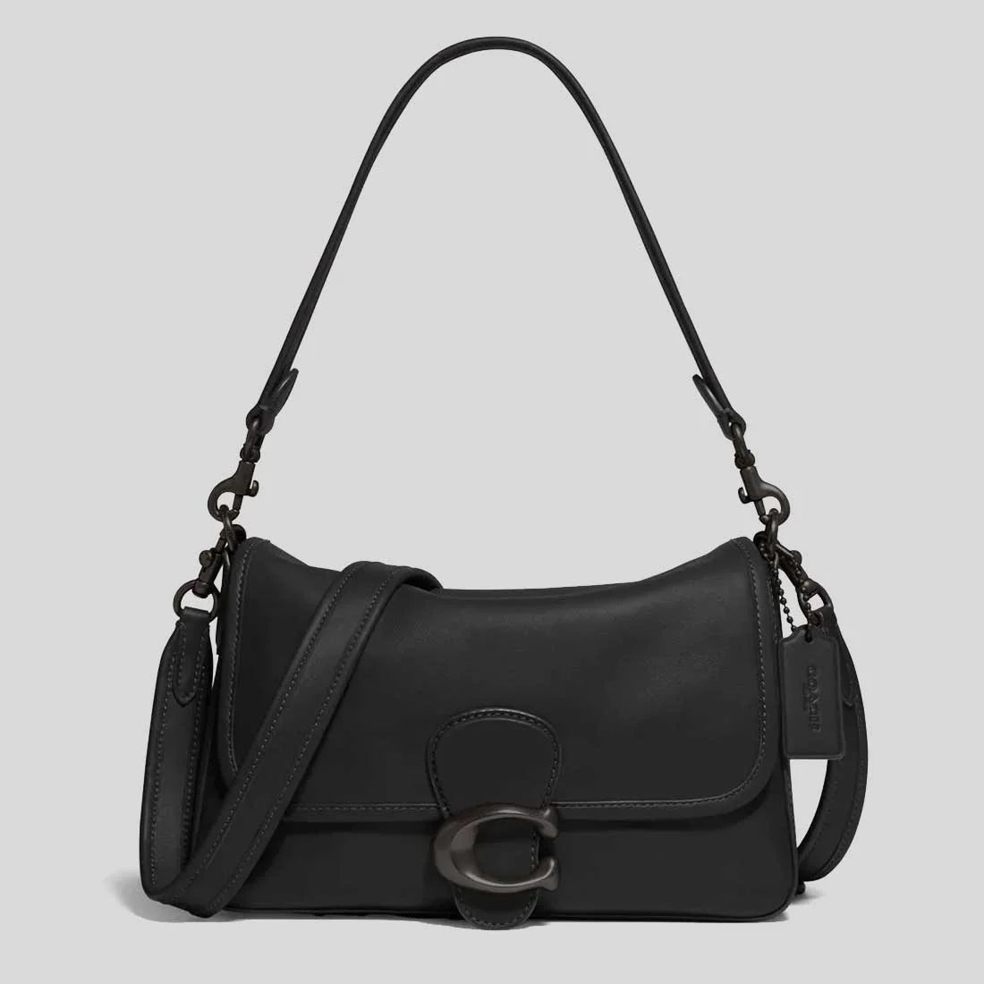 COACH Soft Tabby Shoulder Bag Black RB-C4823