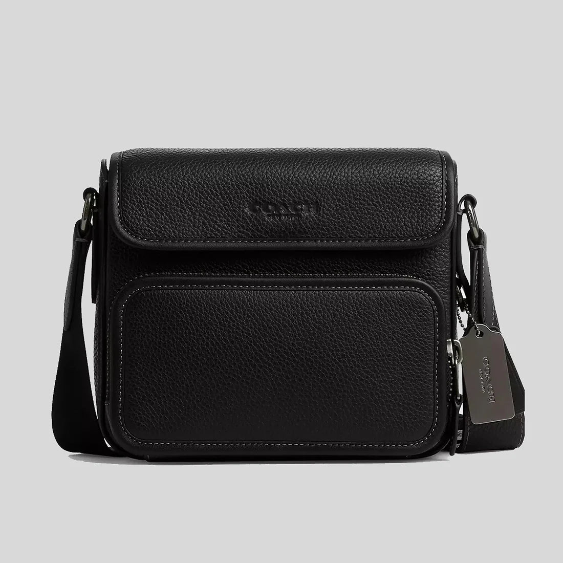 COACH Sullivan Flap Crossbody Bag Black RS-CN729