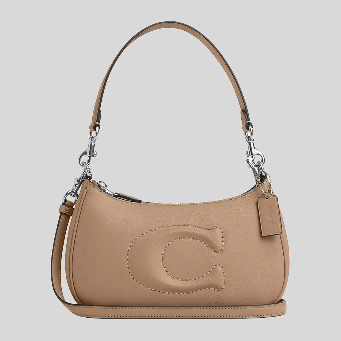 COACH Teri Shoulder Bag Taupe RS-CR099