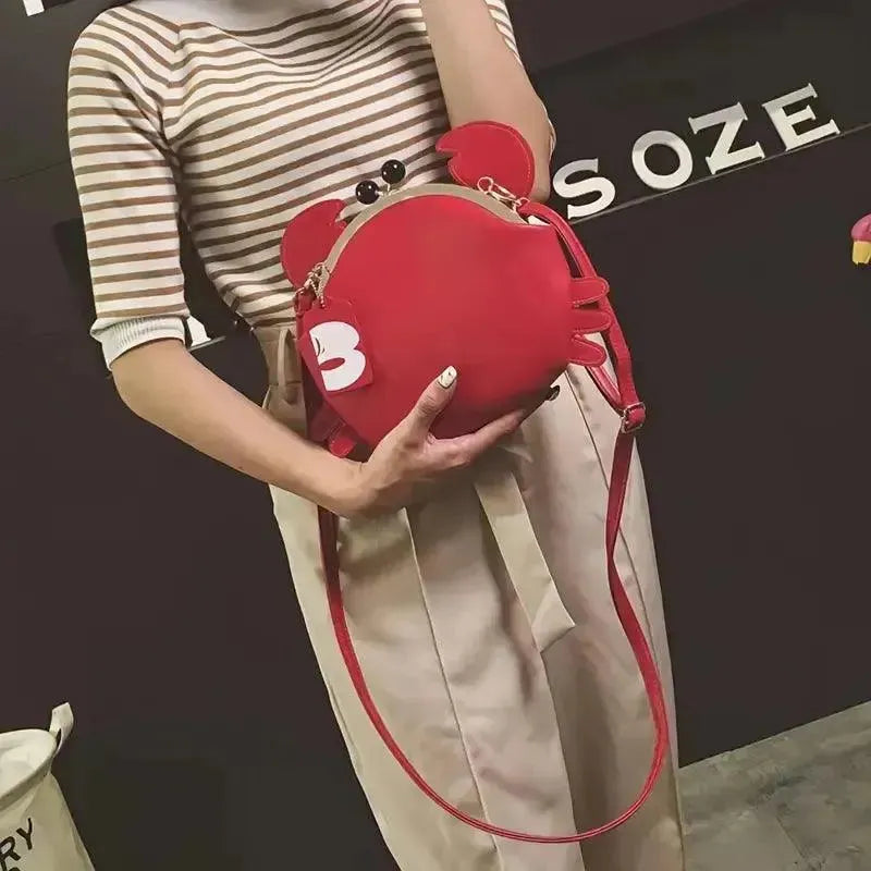 Cute Crab Crossbody Bag