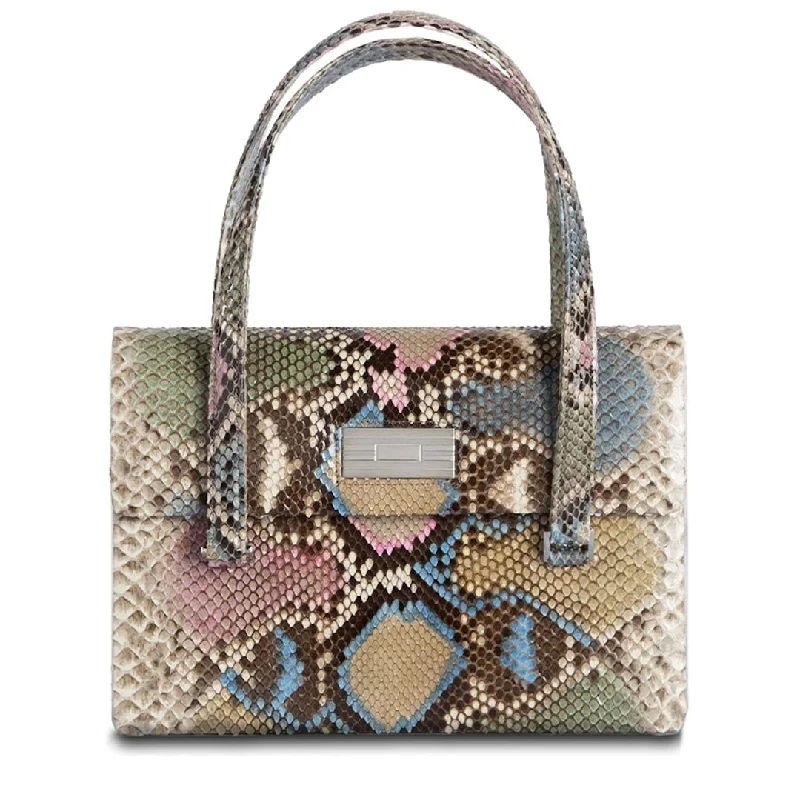 Emelia Monogram Tote - Pastel Multi-Color