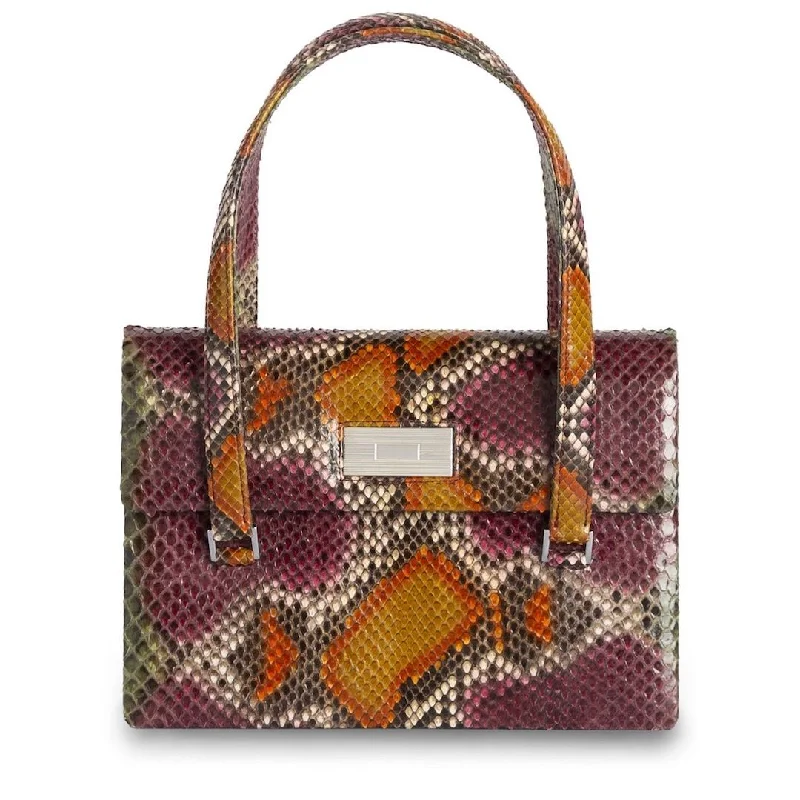 Emelia Monogram Tote - Dark Multi-Color