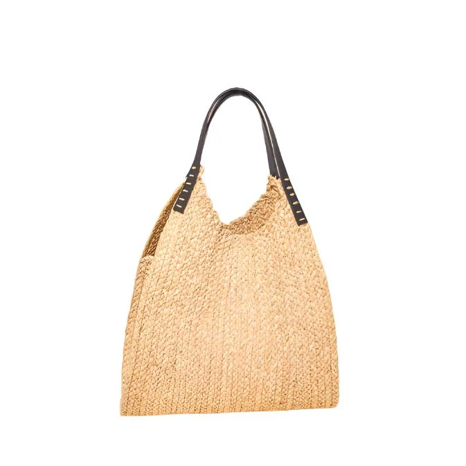 Embe Braided Raffia Tote