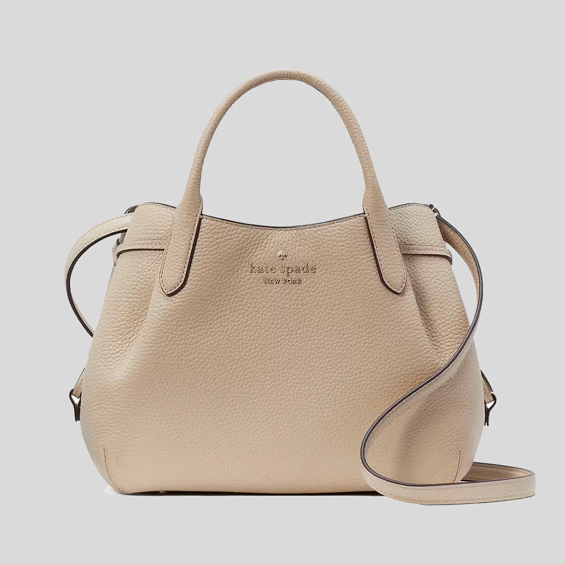 KATE SPADE Dumpling Small Satchel Light Sand RS-K8135