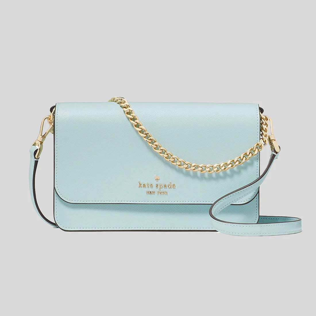 KATE SPADE Madison Small Flap Crossbody Blue Glow RS-KC586