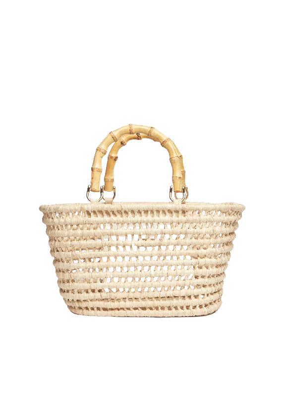 Lea Straw Tote Bag