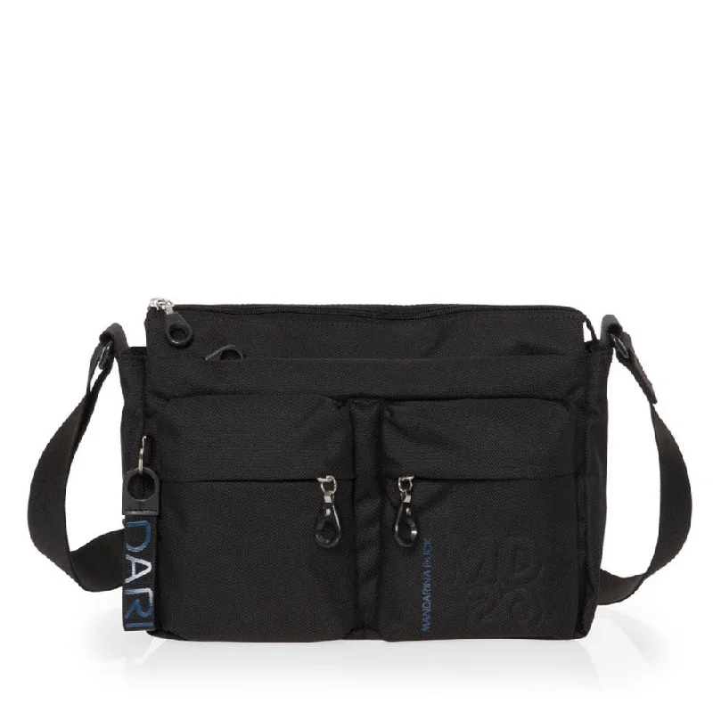 MANDARINA DUCK MD20 CROSSBODY BAG BLACK