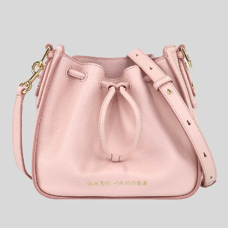 Marc Jacobs Leather Mini Bucket Bag Peach Whip RS-H606L01SP22