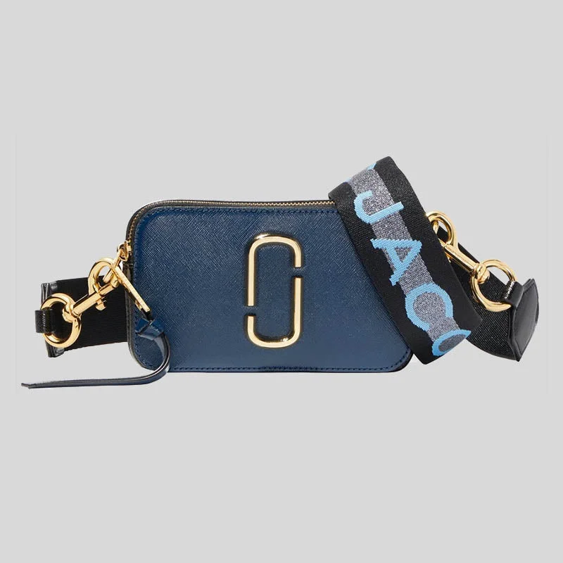 Marc Jacobs Snapshot Small Camera Bag New Blue Sea Multi RS-M0014146