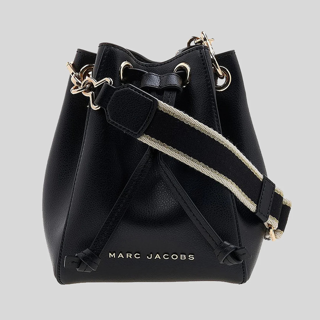 MARC JACOBS The Bucket Drawstring Bucket Crossbody Bag Black RS-H602L01FA21