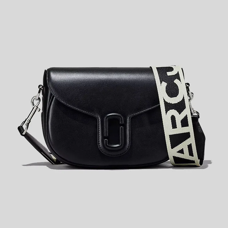 MARC JACOBS The J Marc Saddle Bag Black RS-2S3HMS002H03