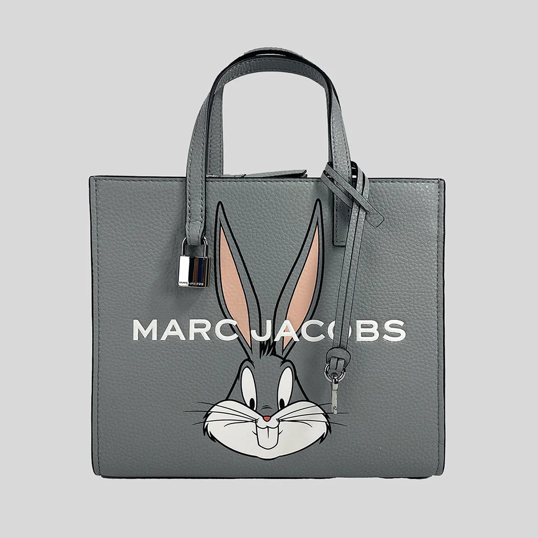 MARC JACOBS X Looney Tunes Bugs Bunny Grind Bag Rock Grey RS-4R3HTT007H02