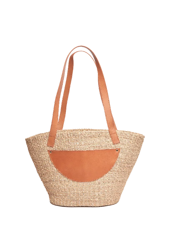 Maya Straw Tote Bag