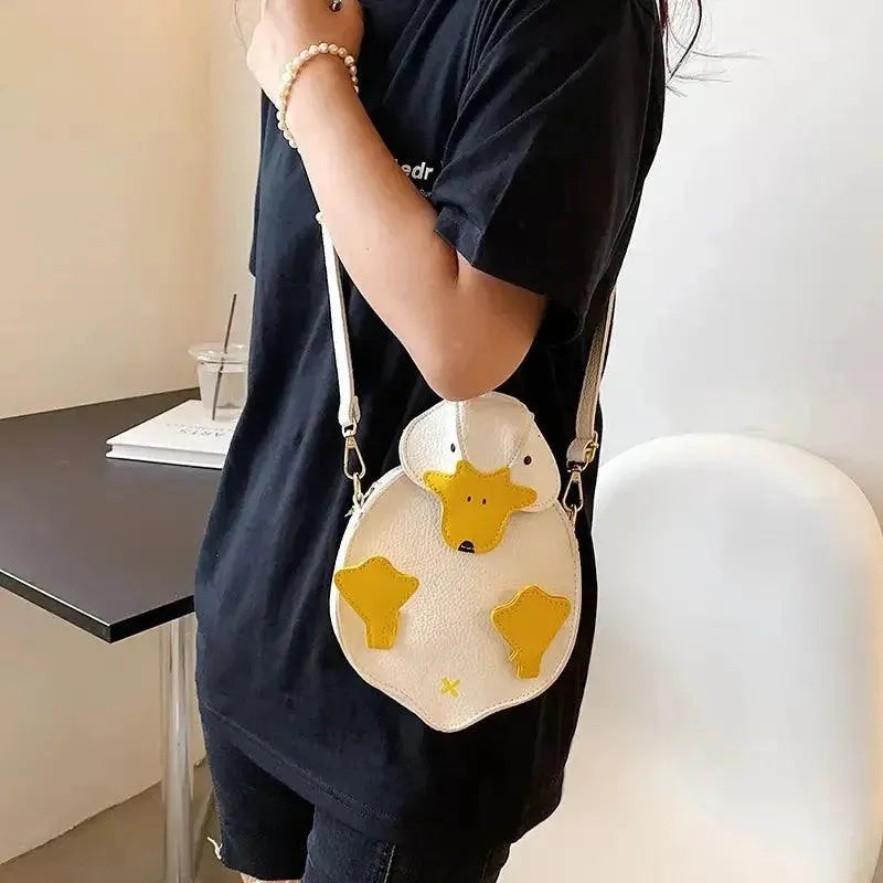 Mini Duck Shaped Crossbody Bag