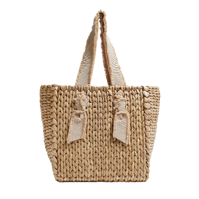 Petite Isla Bahia Fringe Bag in Camel