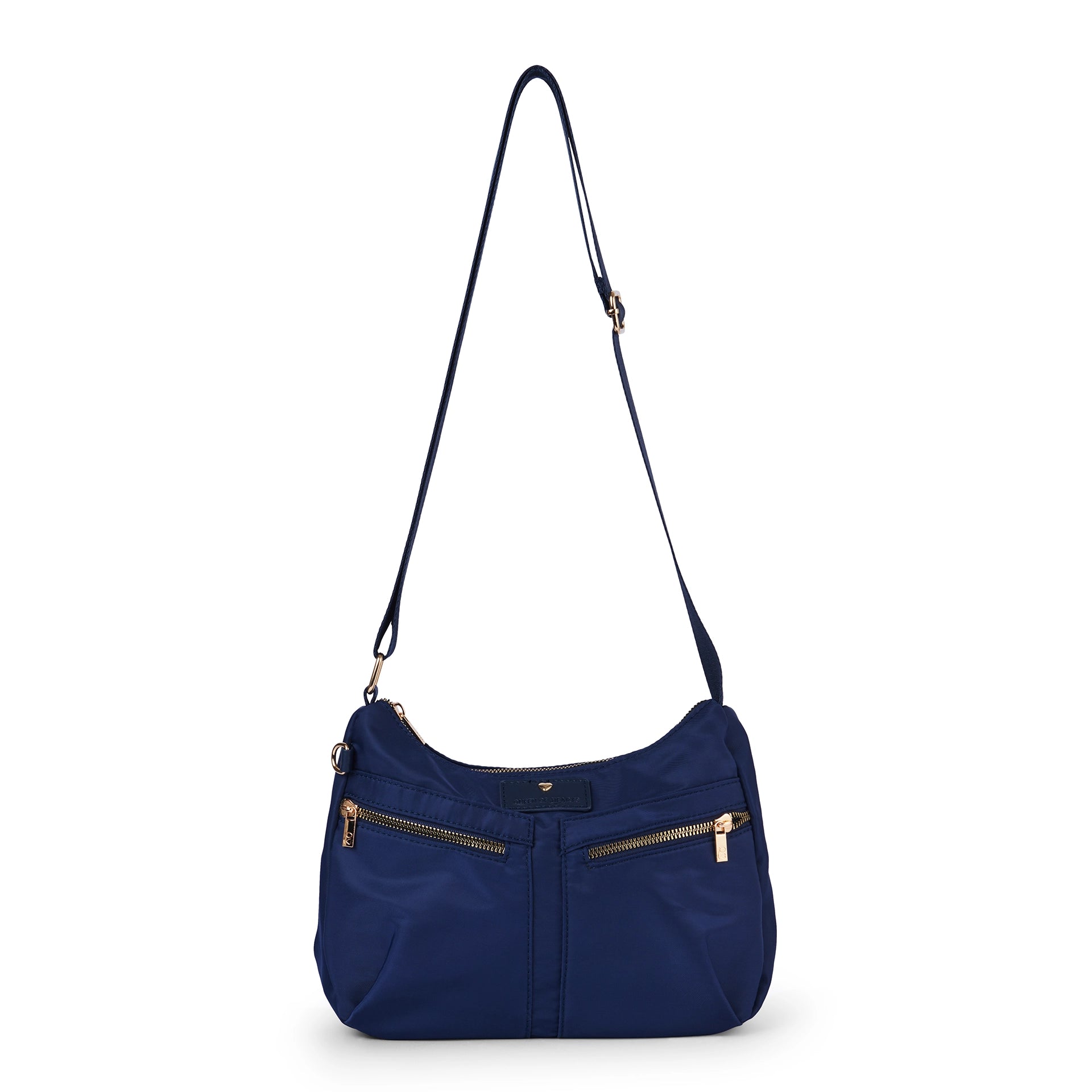 QUEEN OF HEARTS CORE MEDIUM CROSSBODY NAVY