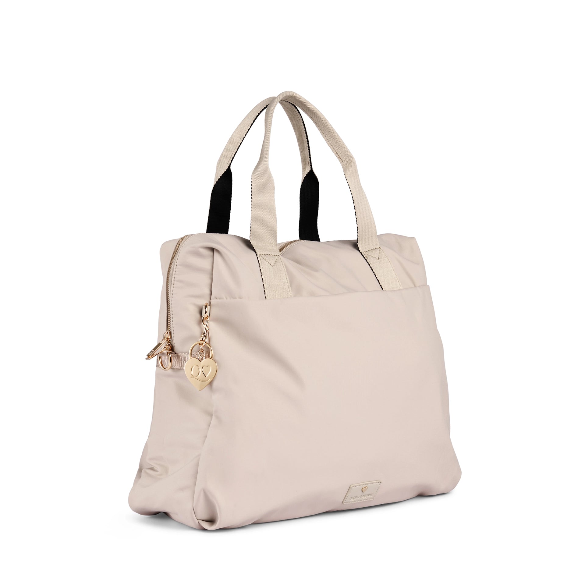 QUEEN OF HEARTS JAMIE V2 LARGE OVERNIGHT BAG NUDE