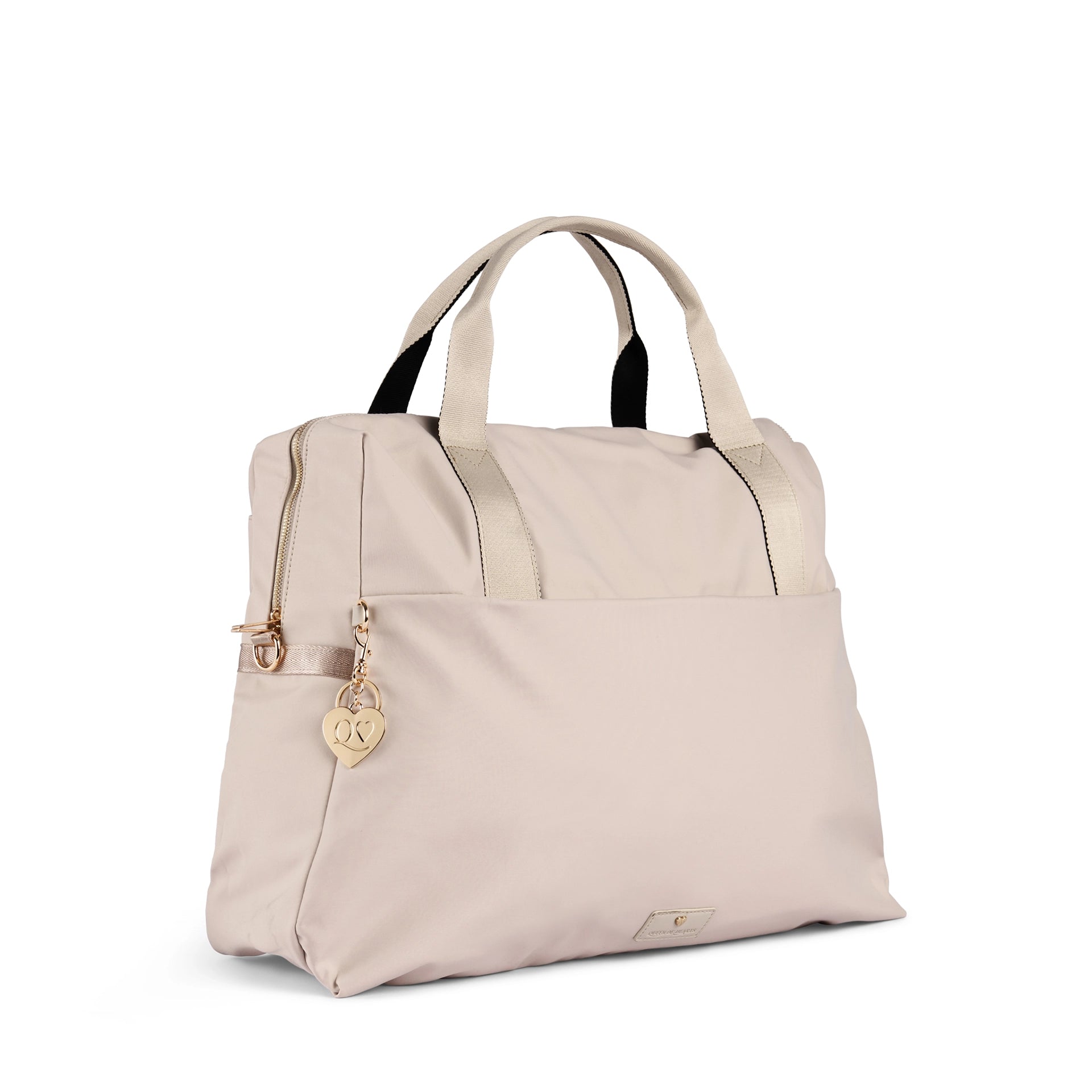 QUEEN OF HEARTS JAMIE V2 MEDIUM OVERNIGHT BAG NUDE