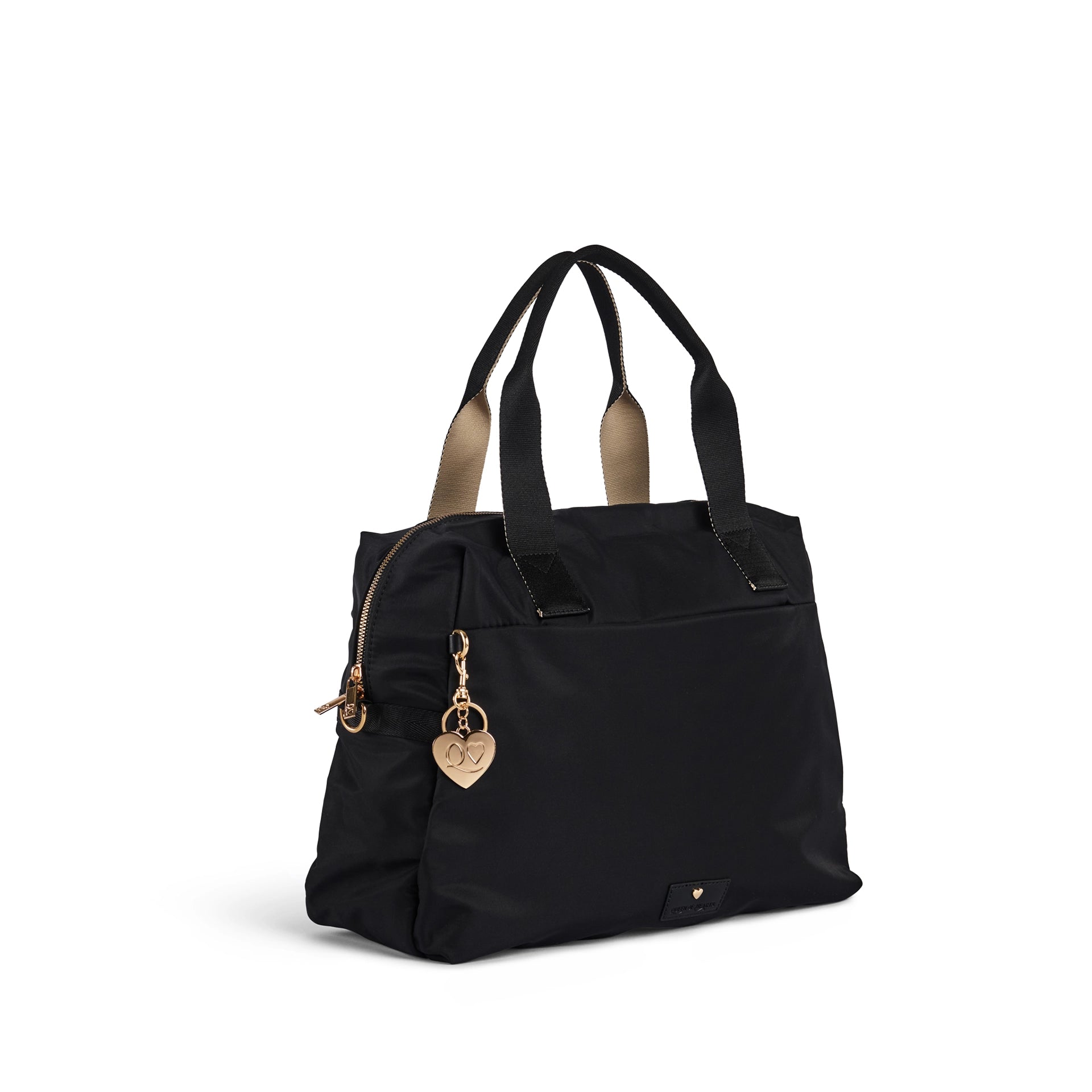 QUEEN OF HEARTS JAMIE V2 SMALL OVERNIGHT BAG BLACK