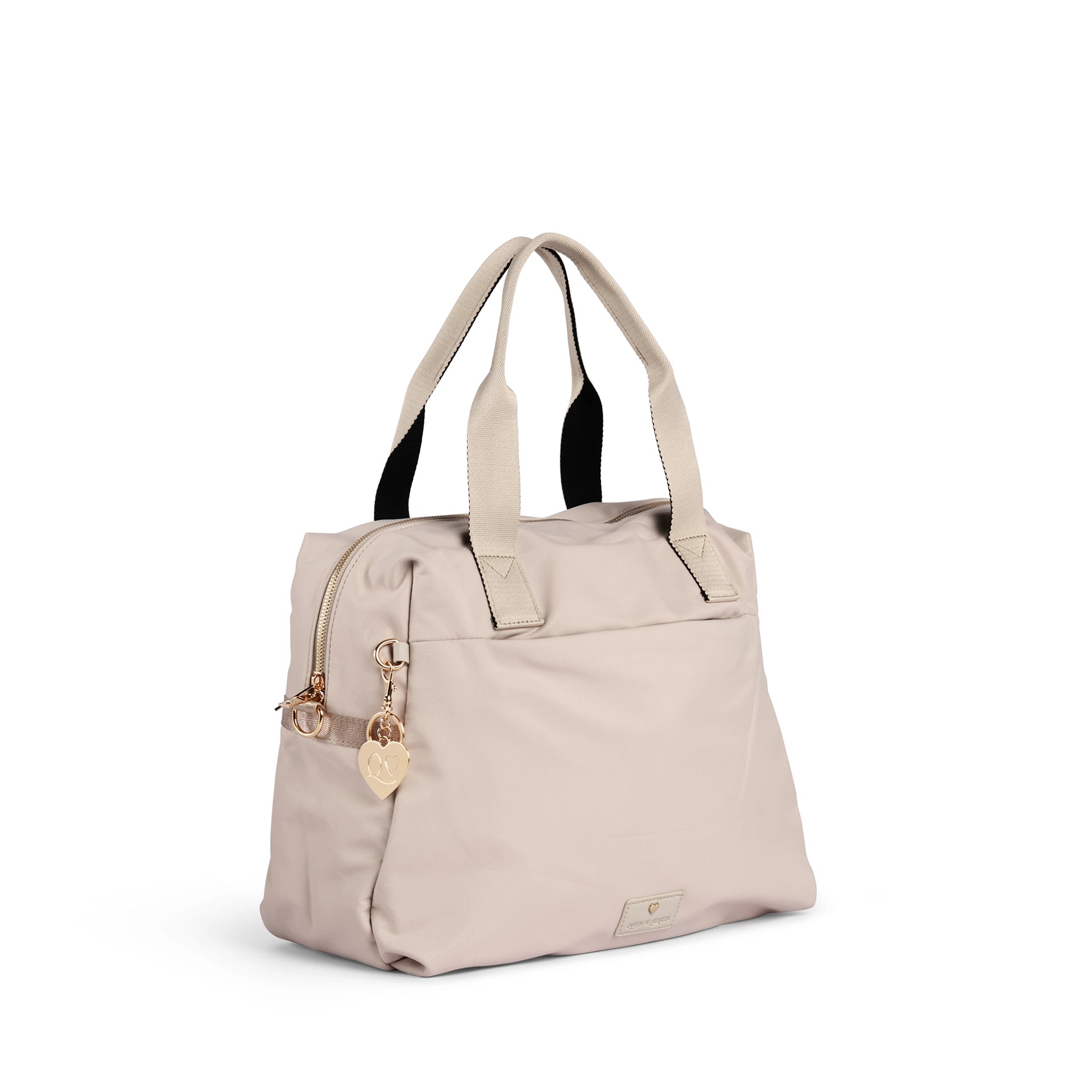 QUEEN OF HEARTS JAMIE V2 SMALL OVERNIGHT BAG NUDE