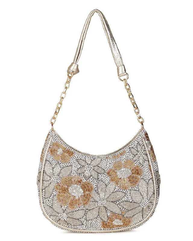 Raya Bag in Gold Multi