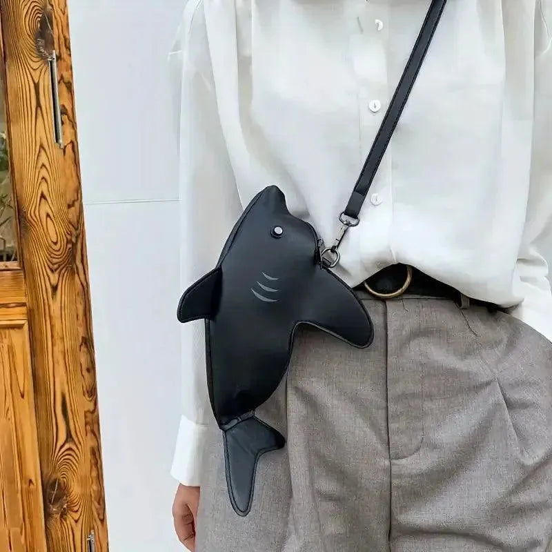 Shark Shaped Crossbody Bag