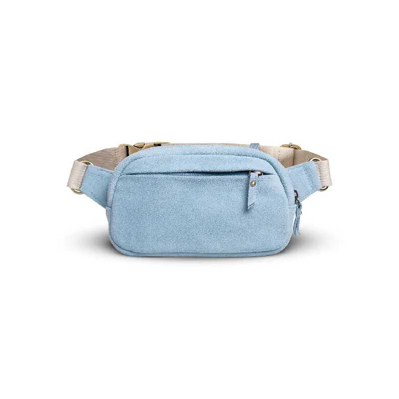 Powder Blue | Suede