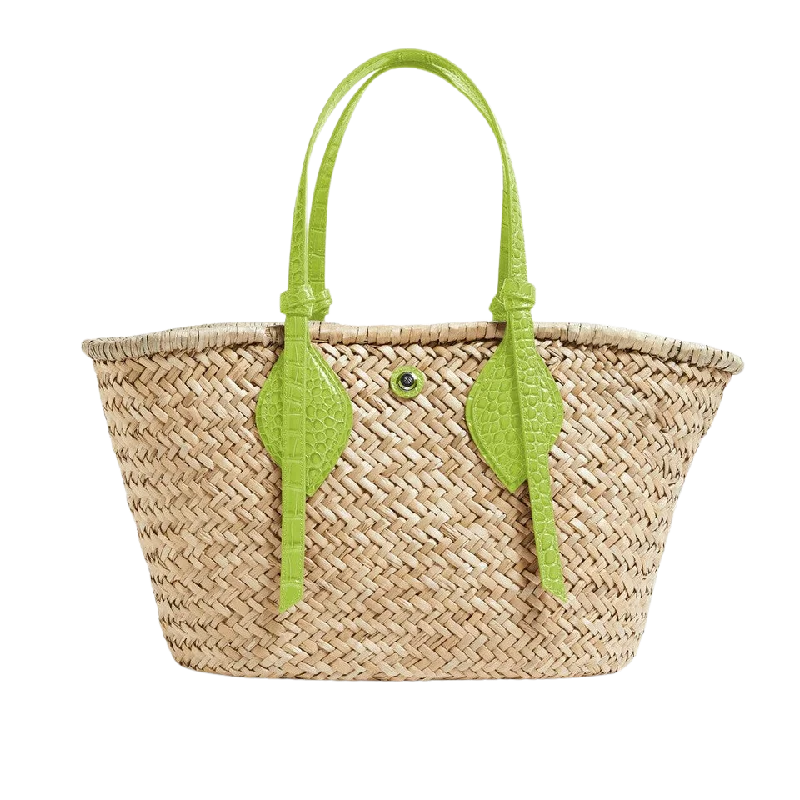 The Market Tote in Celery