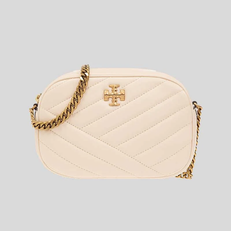 TORY BURCH Kira Chevron Camera Bag New Cream RS-152353