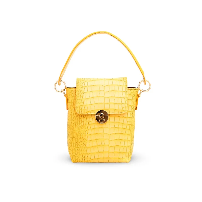 Yellow Causal Crossbody Bag P55530