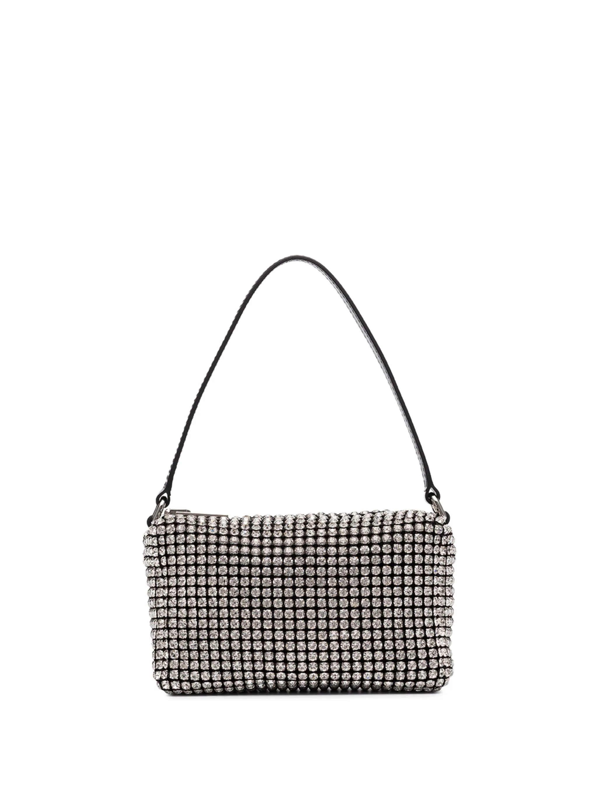 ALEXANDER WANG - Chain Mesh Rhinestone Pouch