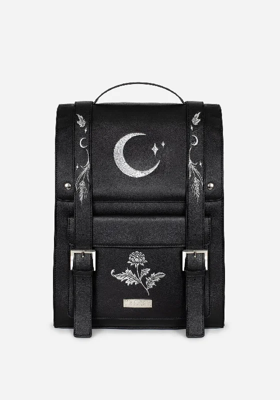 Aradia Embroidered Satchel Bag