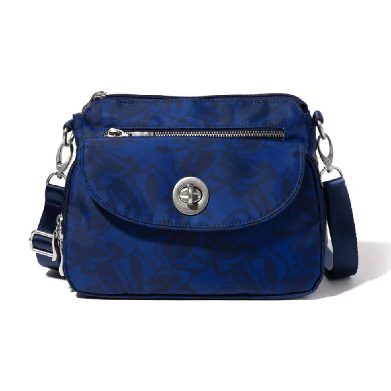 Baggallini Calais Nightfall Floral Crossbody Bag (Women's)