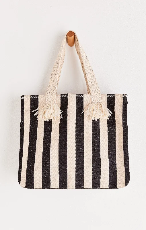 Cabana Rugby Stripe Tote