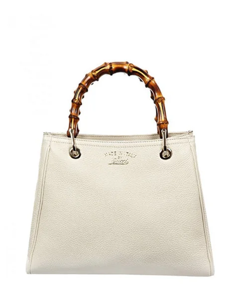 Gucci Cream leather shopper tote bag