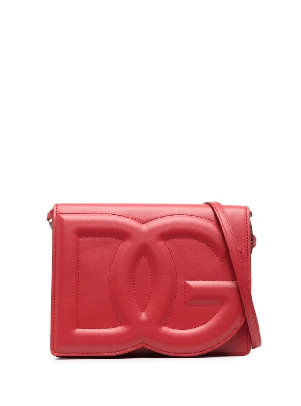 Dolce & Gabbana Calfskin DG Logo crossbody bag