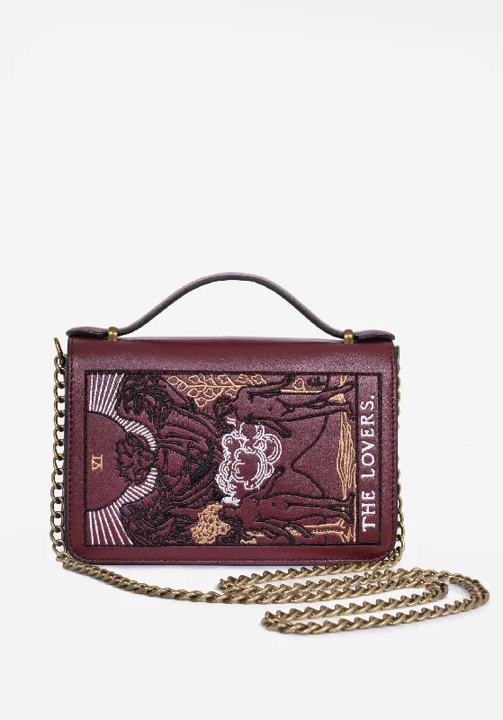 Lovers Embroidered Crossbody Clutch Bag