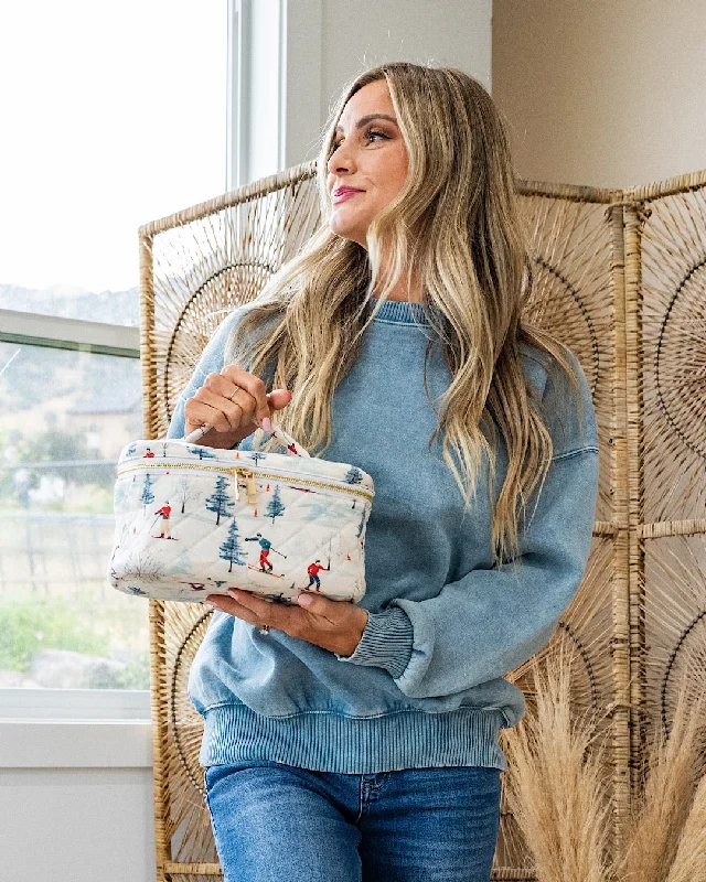 NEW! Hitting the Slopes Cosmetic Bag