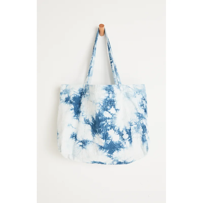 Playa Tie-Dye Cotton Canvas Tote