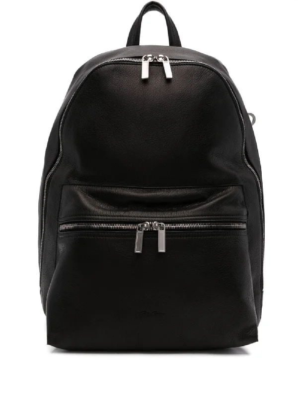 RICK OWENS - Soft Grain Cow Leather Backpack